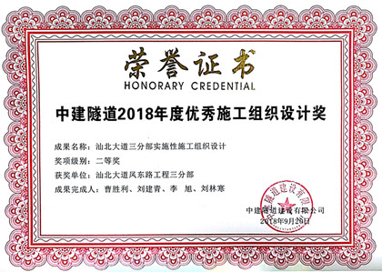 中建隧道2018年度优秀施工组织设计奖二等奖.jpg