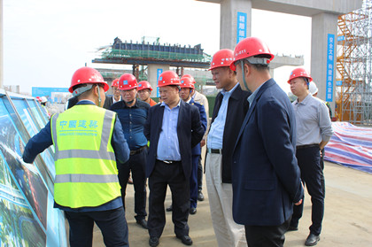 汕头市委副书记到汕北大道项目调研1.JPG